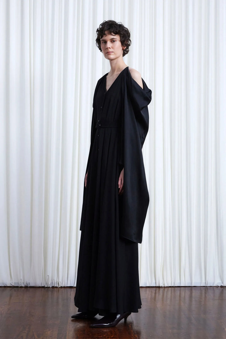 In Your Arms Dress, Black Crepe