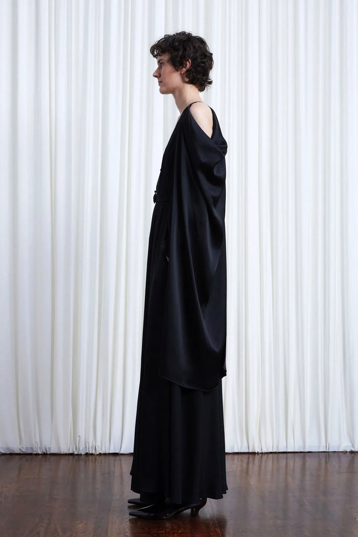 In Your Arms Dress, Black Crepe