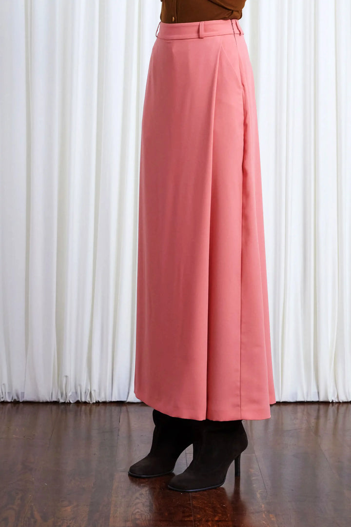 Desire Trousers, Pink Crepe