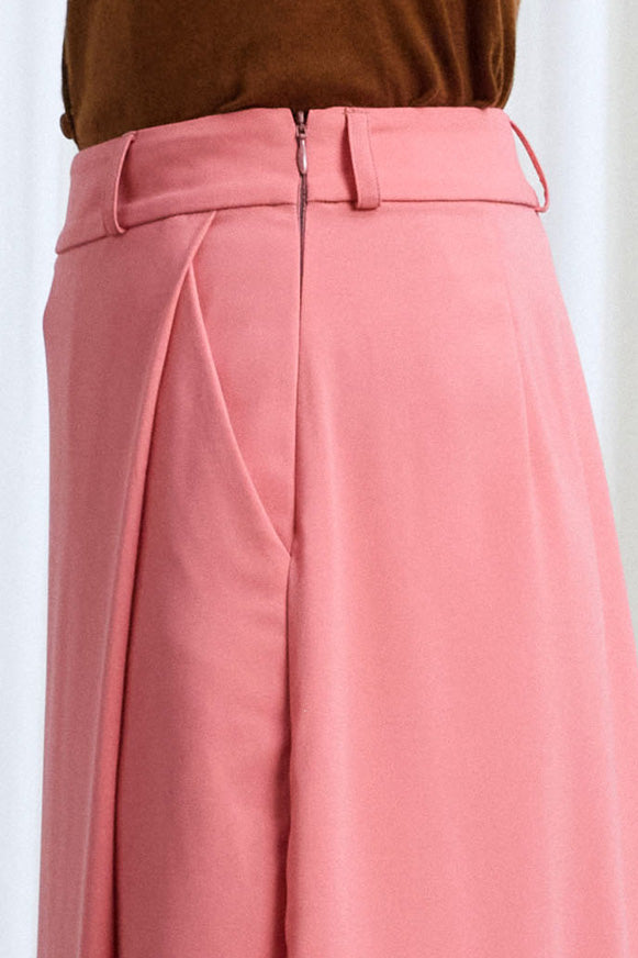 Desire Trousers, Pink Crepe