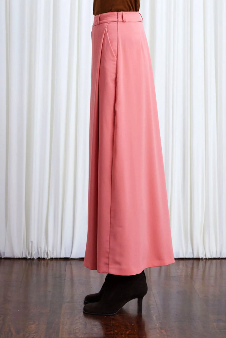 Desire Trousers, Pink Crepe