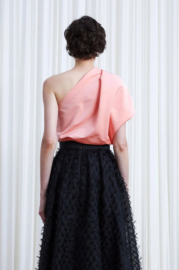 Worries Fade Top, Pink Taffeta