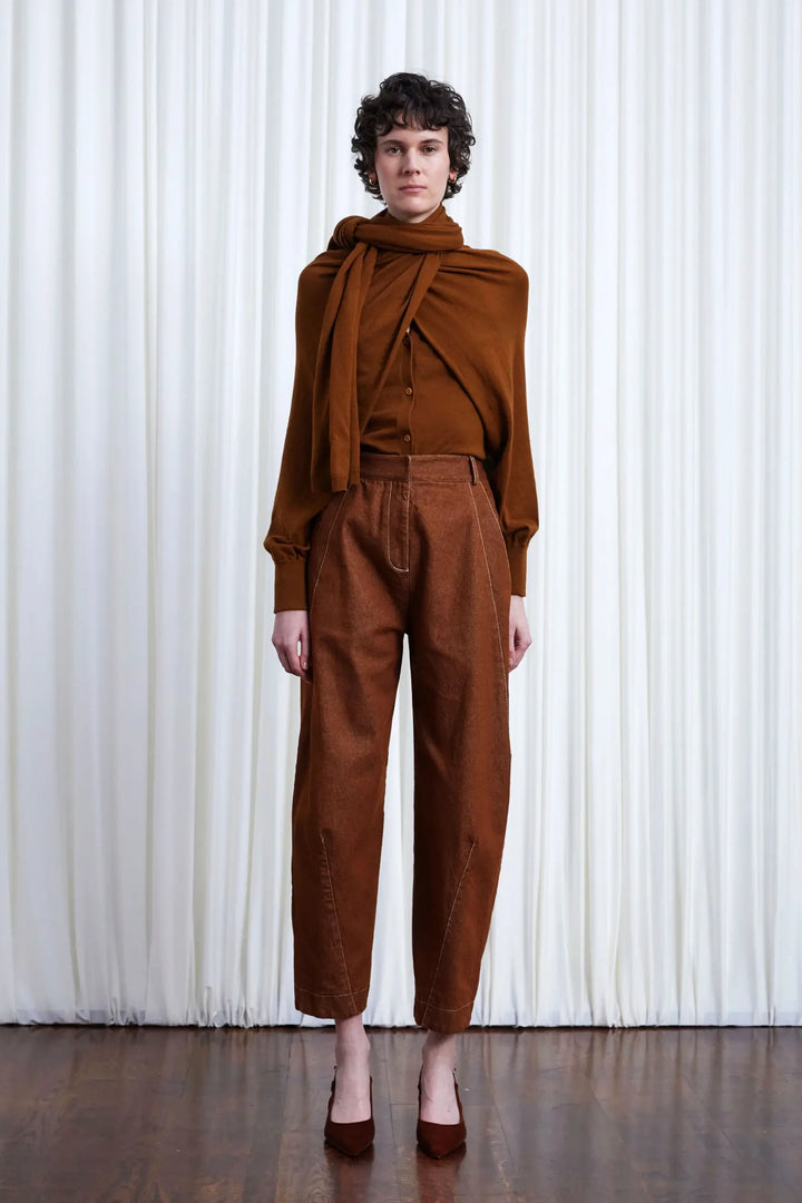 Worries Fade Jeans, Tobacco Denim