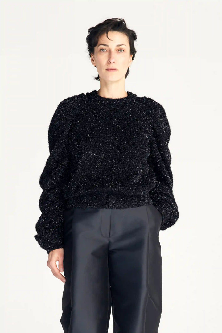 The Plenitude Jumper in Black Sparkle Knit – palmer//harding