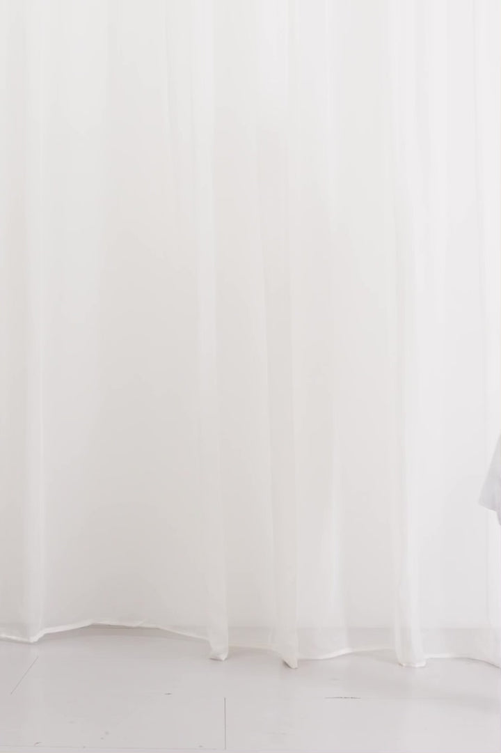 Enfold Shirt, white cotton self tie shirt