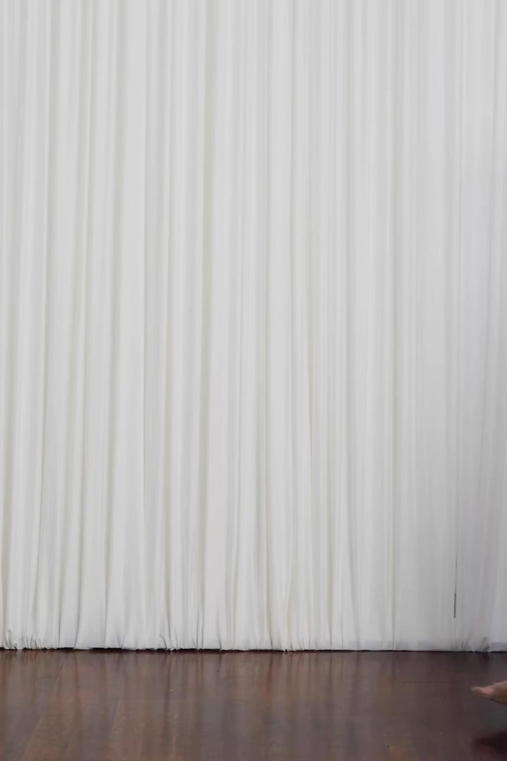 Haven Dress, red wide striped cotton off shoulder loose dress