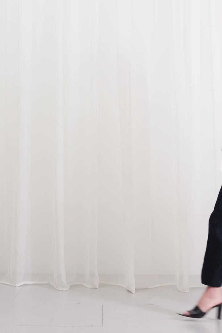 Fervor Shirt, white cotton fitted shirt